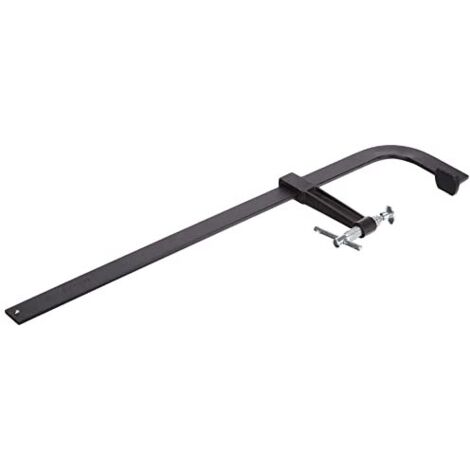 Strettoio Falegname Morsetto in Acciaio Serraggio Manuale Legno Masidef - Formato: 100 x 600 mm