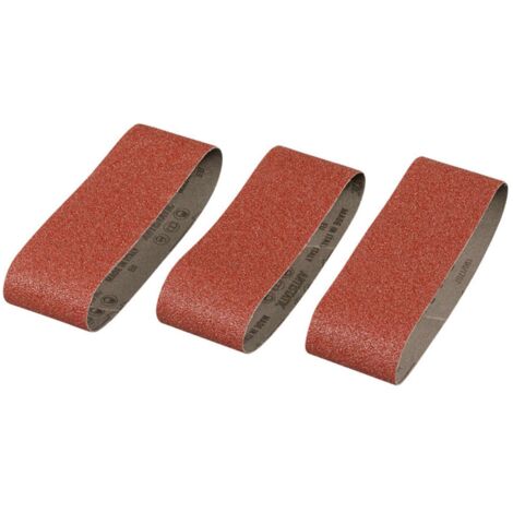 STANLEY - 3 NASTRI ABRASIVI GRANA 40 60X400MM (1/2)