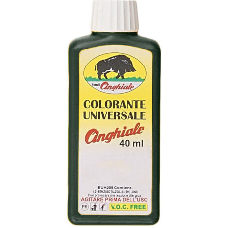 CINGHIALE - COLORANTE UNIVERSALE 40ML VERDE BOSCO