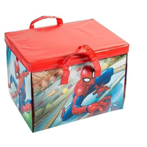 DOMOPAK - TOY BOX MAT SCATOLA+TAPPETO GIOCO SPIDERMAN