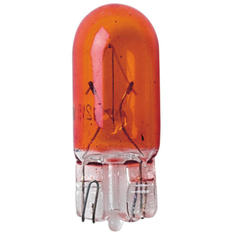 10 Lampadine T5 Alogene – 1.2W Luce Gialla – Zoccolo Di Vetro W2x4,6d – Lampa
