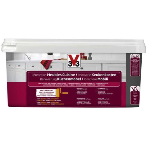 V33 SMALTO RINNOVARE MOBILI COLORE ASSENZIO SATINATO 2 LT