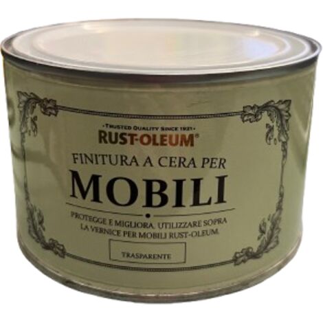 RUST-OLEUM - SMALTO DI FINITURA CHALKY TRASPARENTE 0,5L