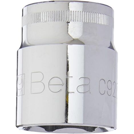 BETA Chiave Bussola Bocca Esagonale Acciaio Cromato - Uni-ISO 3316 din 3123 - 920a mm 26