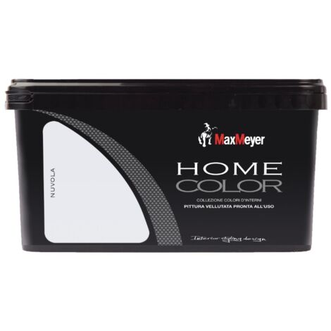 MAXMEYER- PITTURA LAVABILE COLORATA HOMECOLOR 2,5 Lt NUVOLA