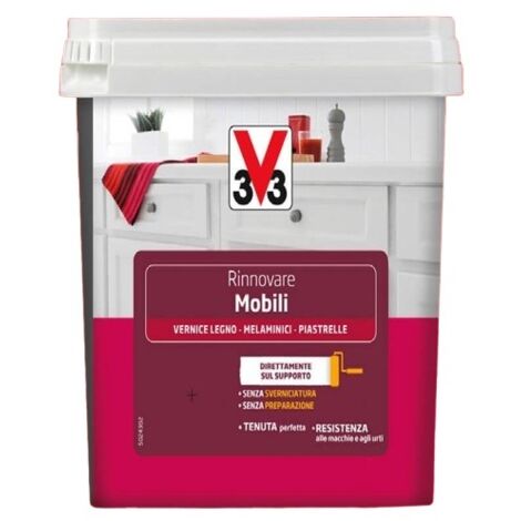 V33 - SMALTO PER MOBILI ROSSO FRAGOLA 2LT