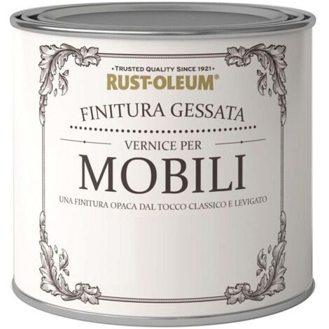 RUST-OLEUM VERNICE MOBILI CHALKY EFFETTOGESSATO COLORE PANNA 500 ML