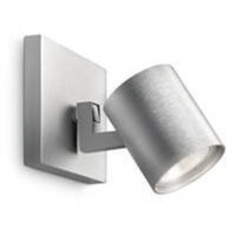 Philips Runner Faretto Da Superficie Singolo – Nero, Attacco GU10, IP20 – Per Soggiorno E Camera Da Letto
