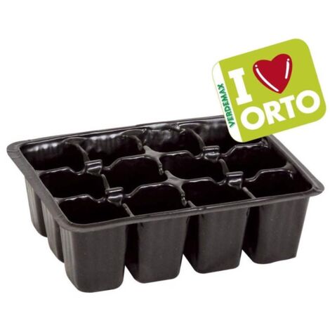 Semenzaio In Plastica Cm 36x23xh5,5 - 40 Celle VERDEMAX