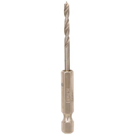2608595519 - Punte elicoidali per legno con attacco esagonale, 3 x 33 x 74 mm , X LEGNO