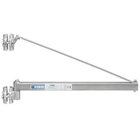 Supporto braccio asta a bandiera per paranco 75 cm 300 kg Fervi 0236