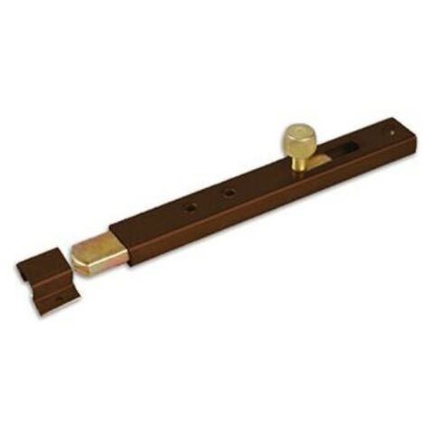 MASIDEF-CATENACCIO PROFILATO DA AVVITAREBRONZATO - 200X20MM