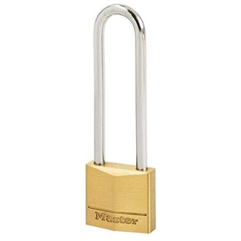 MASTER LOCK - LUCCHETTO IN OTTONE MASSICCIO - ARCO ALTO 50x64x7MM