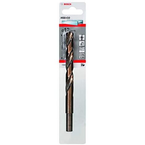 Bosch Professionnal 2 608 585 869 - HSS-Co punte per metallo, DIN 338 (12 x 101 151 mm)