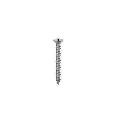 ORECA - 10 VITI PER FERRO AUTOFILETTANTI- TESTA PIANA SVASATA CON TAGLIO A CROCE 4,2X9,5MM