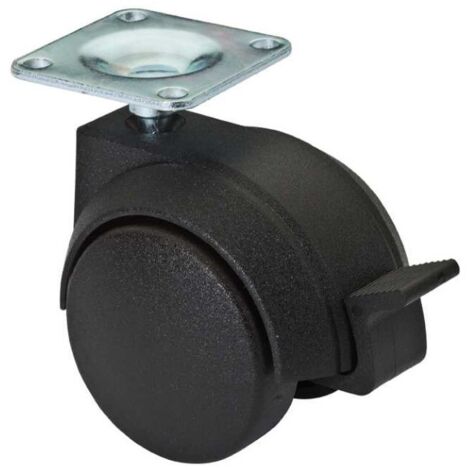 RUOTA GIREVOLE ROBUSTA SENZA FRENO 50MM 50 MM RICAMBIO PER FLIG - Foto 8