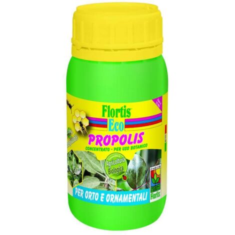 FLORTIS ECO - 150ml - FUNGICIDA BIO CONCENTRATO PROPOLIS PER ORTO E ORNAMENTO