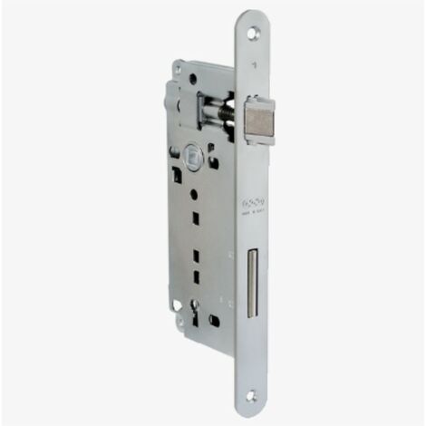 AGB - SERRATURA  DA INFILARE PER PORTE INTERNE (A14) PATENT D90 F22 E50 - ACCIAIO BRONZATO
