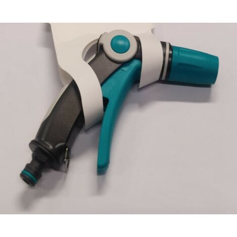 PISTOLA PER IRRIGAZIONE JET EASY PLUSA 3 GETTI CON PINZA - COLORE AZZURRO/NERO