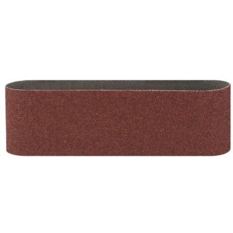 Bosch 2609256220 - Set di 3 strisce abrasive per levigatrice a nastro 75x533 mm, grana 150