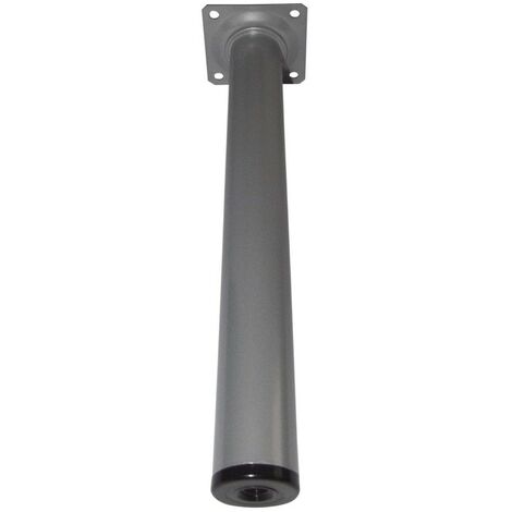 ELEMENT SYSTEM - PIEDE TONDO COLORE ALLUMINIO  H750 DM.30M