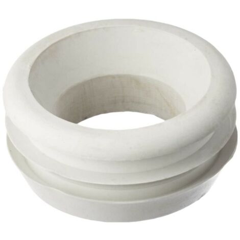 GUARNIZIONE A MORSETTO IN GOMMA PER CURVA SCARICO Ø32MM - COLORE BIANCO