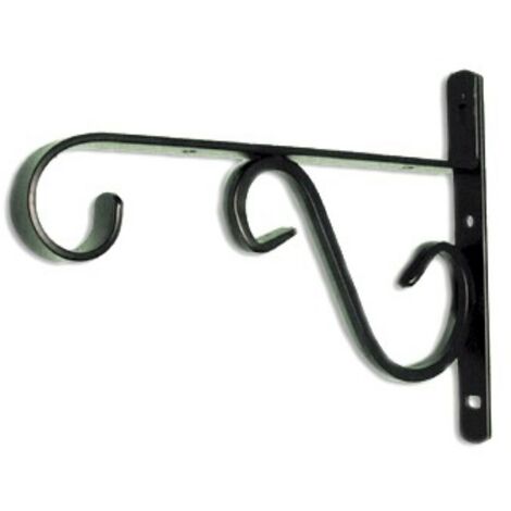 VECA - REGGIMENSOLA LINEA TV 30CM - INFERRO VERNICIATO NERO OPACO