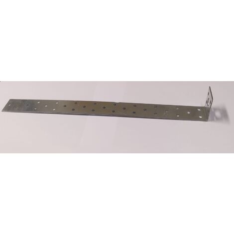 LASTRINA ZANCATA DA MURARE 40x400x40x2MM- IN ACCIAIO ZINCATO