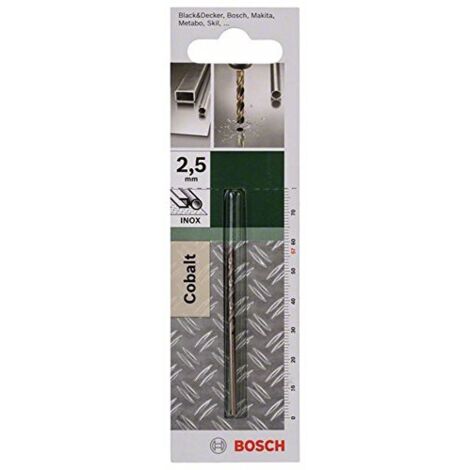 BOSCH- PUNTA PER METALLO HSS-CO 2,5x30x57 (1/4)