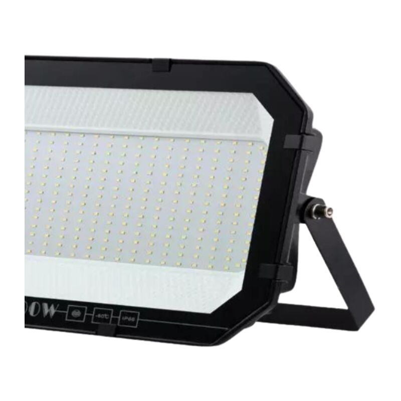 Projecteur Extérieur LED 100W IP65 Noir - Blanc Froid 6000K - 8000K -  SILAMP