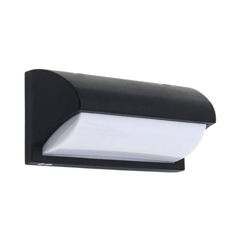 Applique Murale LED 30W Noire IP65 - Blanc Froid 6000K - 8000K - SILAMP 3