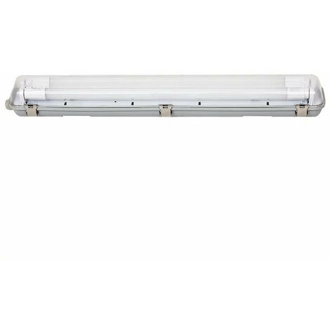 Kit de Réglette LED IP65 + 2 Tube Néon LED 150cm T8 22W - Blanc