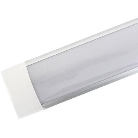 Silamp – Réglette LED 150cm 48W – Blanc chaud 2300K – 4800 lumens – Usage intérieur IP20 – Branchement direct 220V
