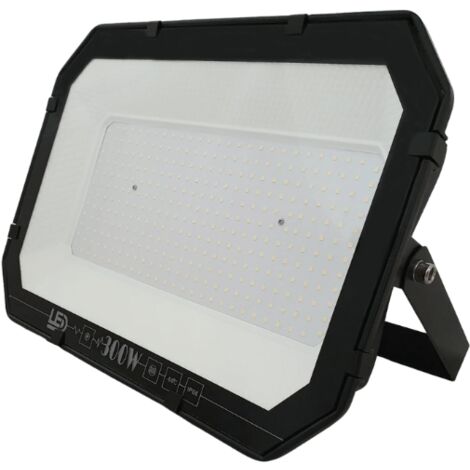 Projecteur LED Puissant Industriel 500W 170lm/W IP66 Noir Orientable -  Blanc Neutre 4000K - 5500K - SILAMP