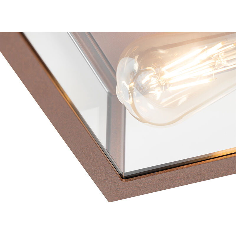 Plafonnier Salle De Bain Qazqa Bath - 4 Lumières, Chrome, IP44, Dimmable, Culot G9