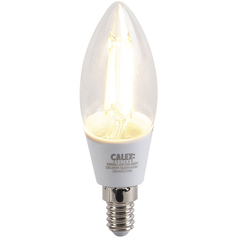 Ampoule led décorative, globe 130mm, E27, 120Lm, blanc très chaud, CALEX