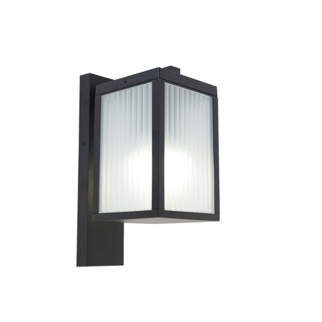 QAZQA charlois - Lampe sur pied extérieur - 1 lumière - L 14 cm - Noir - Moderne - éclairage