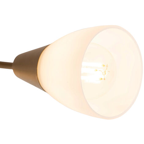 QAZQA madi - Spot plafond, plafonnier - 3 lumière - Ø 42 cm - Doré - Classique/Antique - éclairage intérieur - Salon I Chambre I Cuisine I Salle à manger