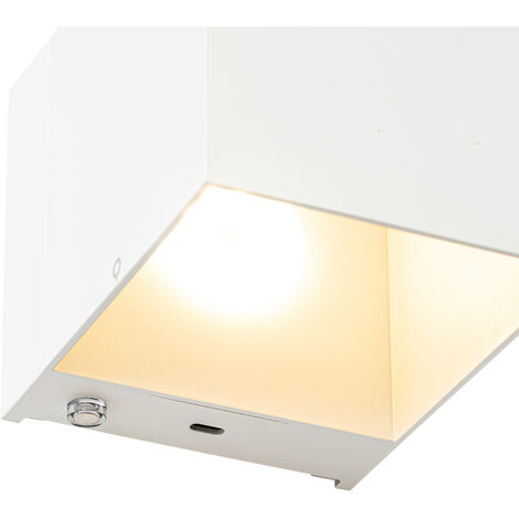 QAZQA fold - Applique murale - 1 lumière - L 240 mm - Noir et Or