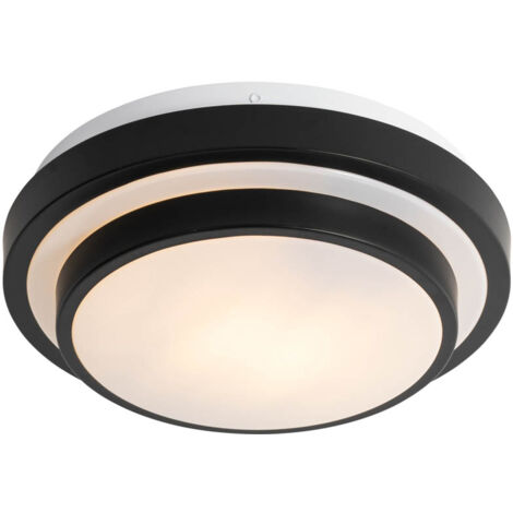 Qazqa Plafonnier Salle De Bain 4 Lumières Chrome - IP44 Dimmable Moderne Extérieur