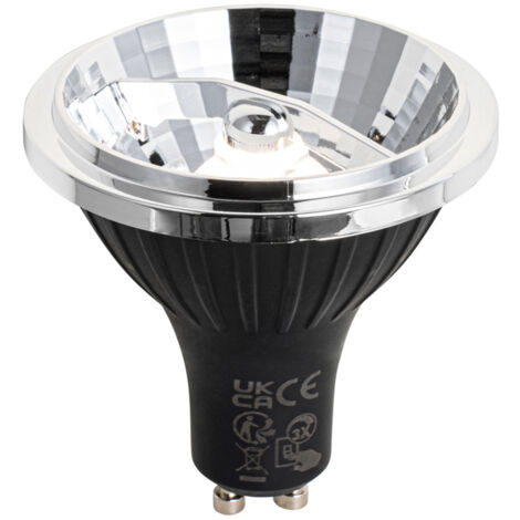 LUEDD Ampoule LED dimmable 3 niveaux GU10 70 mm 6,5 W 600 LM 3000 K