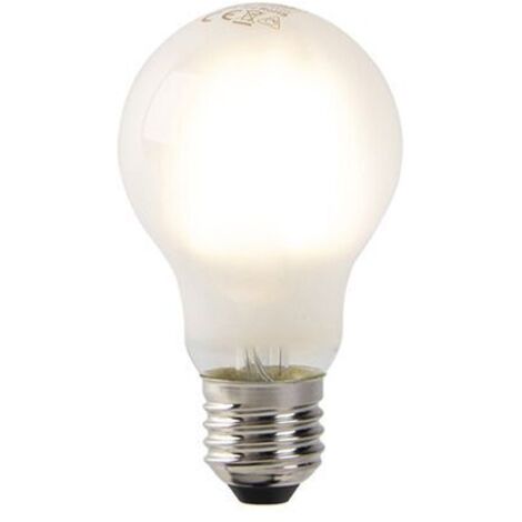 LUEDD Lot de 5 Ampoule LED E27 à intensité variable, verre dépoli 4W 320lm 2700K (1/4)