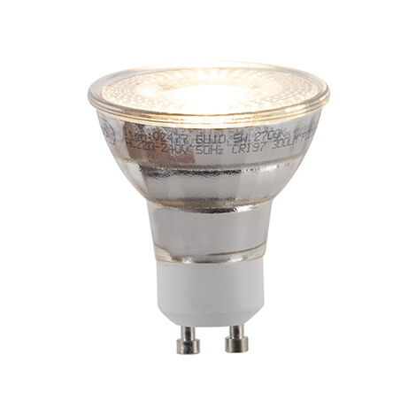 LUEDD Lampe LED GU10 dimmable en 3 étapes 5W 300 lm 2700K