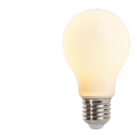 Lampe A60 LED en verre opale (6W; B22; 6500K)