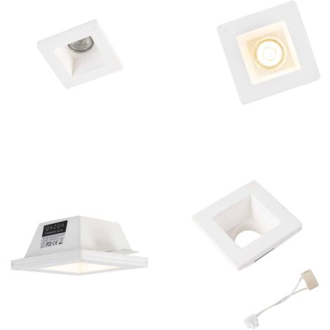QAZQA Impact - Spot Plafond, Plafonnier - 1 Lumière - 12 Cm - Doré