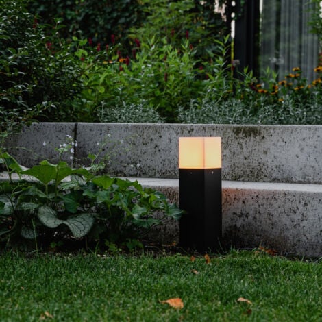 QAZQA denmark - Lampe sur pied extérieur - 1 lumière - L 8.3 cm - Blanc - Moderne - éclairage extérieur