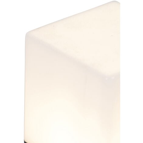 QAZQA denmark - Lampe sur pied extérieur - 1 lumière - L 8.3 cm - Blanc - Moderne - éclairage extérieur