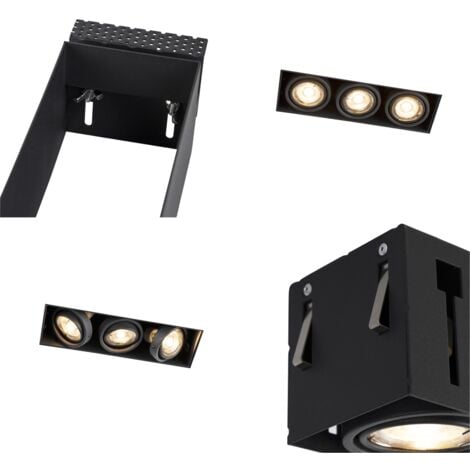 QAZQA mio - LED Dimmable Spot encastrable Moderne variateur inclus