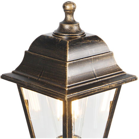 QAZQA Lampada a sospensione capital - Classico - Vetro,Plastico - Oro