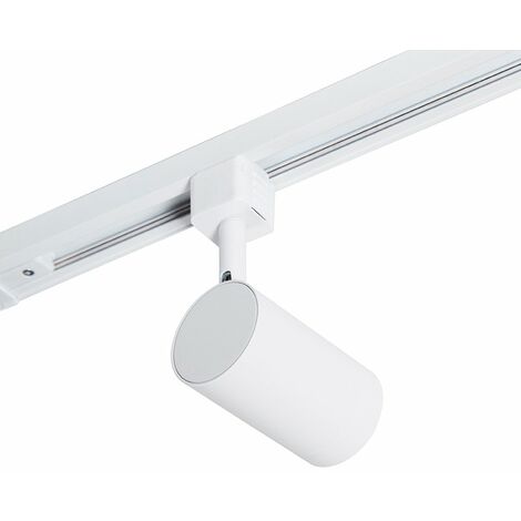 QAZQA iconic jeana - Système de rail spot luminaire plafond, plafonnier ...